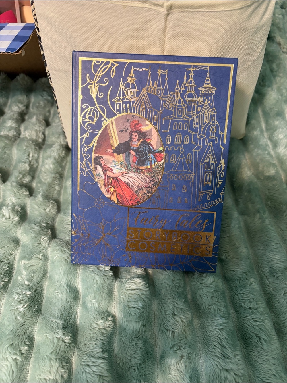 Fairy Tales Storybook Cosmetics Palette - Blue & Gold